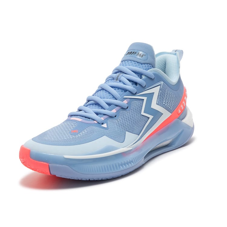 361 BIG3 5.0 Quick PRO Basketballschuhe Herren Low Top Himmelblau/Gletscherblau 672421111-13
