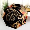 Samcro: Live Ride Folding Umbrella Suitable for All Seasons Durable Sun Umbrella Three Folds Sun Umbrella