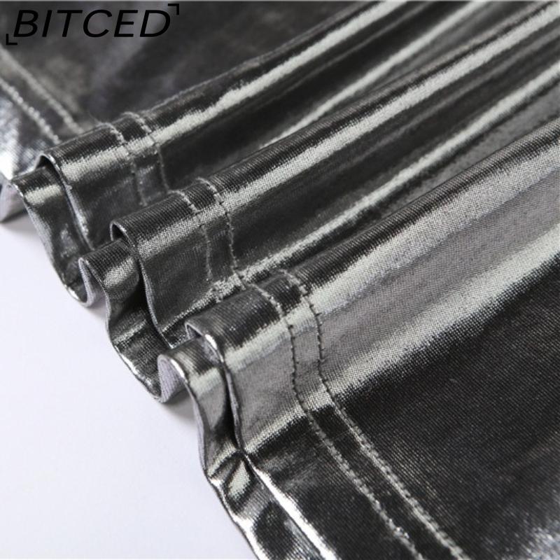 BITCED Spring Women's Solid-Color Slim-Fit Streetwear Fashion Halter Neck Sexy Backless Tank Top