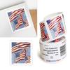American Flag Stickers U.S.-Forever Stamp-Stickers America-Stickers Flag Sticker for Parades Events and Military-Support