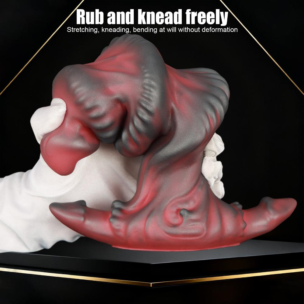 Unisex Wearable Threaded Anal Plug - Liquid Silicone Easy Insertion Anal Dilator Massage Adult Toy