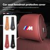 1/2pcs Car Seat Universal Headrest Pillow Anti-dirty Protector Cover For E30 E34 E36 E39 E46 E52 E53 E60 E61 E62 E70 E71 E83