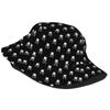 Custom Crossbones Westies Puppy Bucket Hat Women Unisex Fashion Summer Outdoor Sun West Highland White Terrier Dog FisherUnisex Cap