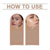 2-in-1 High-Gloss Contouring Stick mit Doppelkopfd-Design Langanhaltendes, einfach anzuwendendes Gesichts-Highlighting- und Konturwerkzeug für natürliche, dreidimensionale