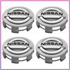 4Pcs 60MM Anti-Rust Rim Emblem Decals Scratch-Proof Car Wheel Center Cover For Nissan Nismo DAYZ Livina Roox Sentra Altima Cube Micra Note Skyline