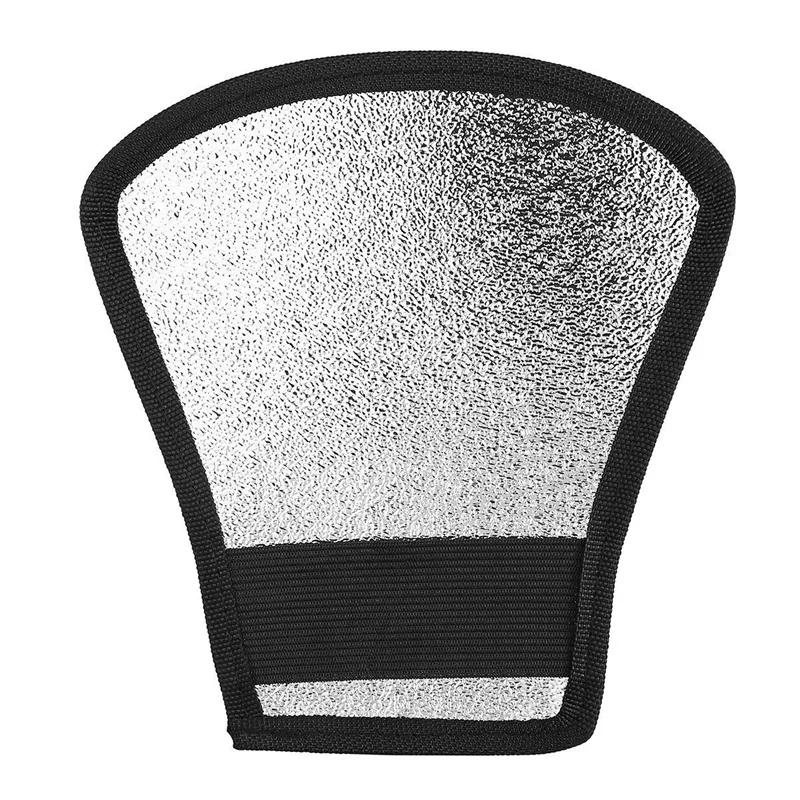 Universal Camera Flash Diffuser Softbox Silver and White Reflector For Nikon for Canon and other camera