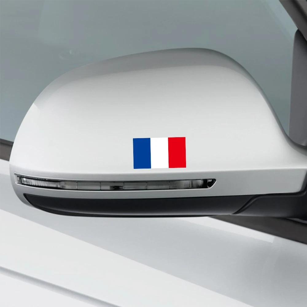 5 Sizes France Flag Creative Car Sticker Auto Motorcycle Decoration PVC Stickers Waterproof Styling Decals Car Accessories