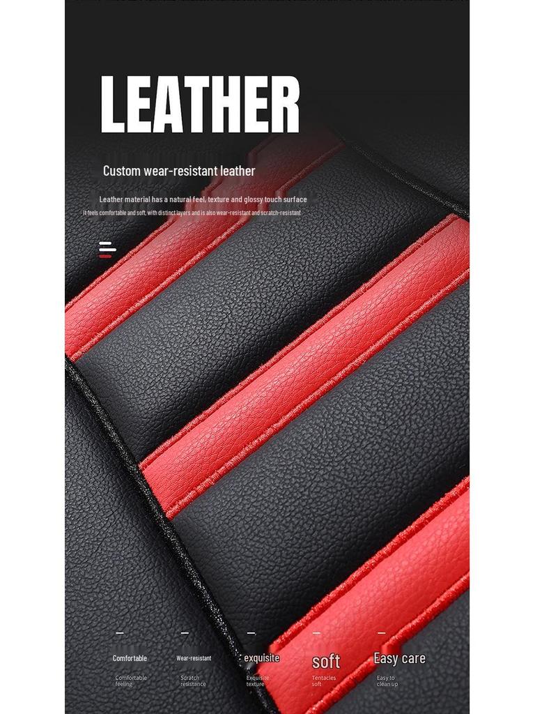 SAIC Hongyan Jieshi C500/M500/C350 Truck Leather Seat Cover Cushion - King Kong Series, Full Wrap