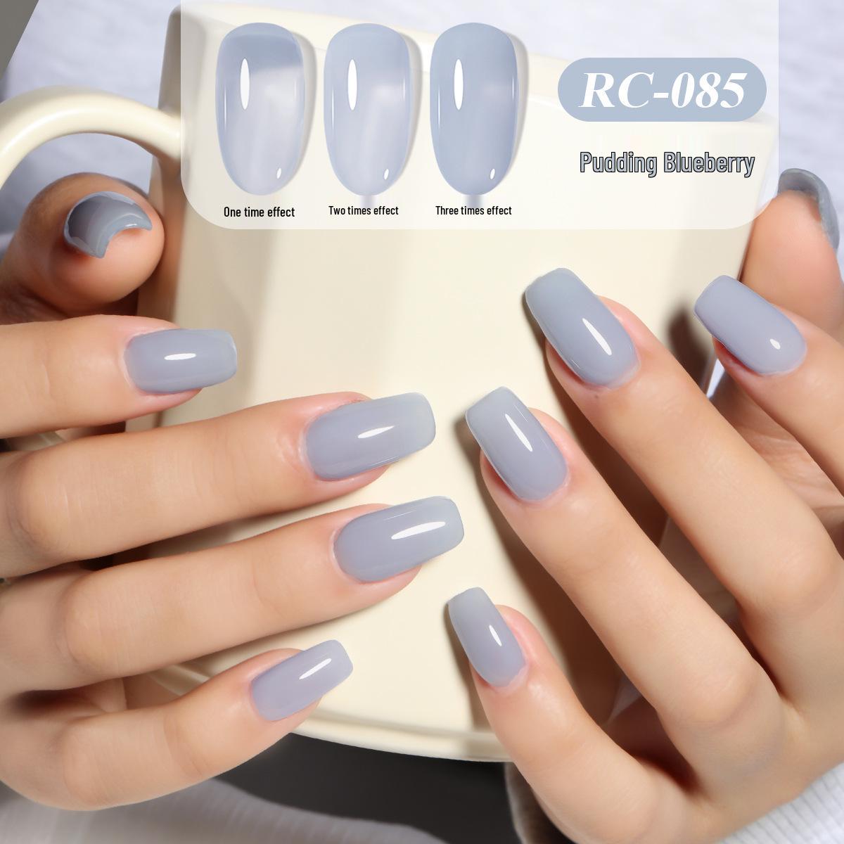 

Transparent Blue Jelly Gel Nail Polish - Xiaoying 2025 Spring/Summer Collection