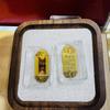 Pure Gold 999 Wealth-Boosting Mobile Phone Sticker - 2mg Gold for Daily Prosperity