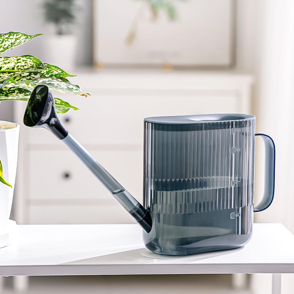 1800ML Garden Watering Can with Sprinkler Head Plastic Watering Can Modern Water Can for Indoor Outdoor Plants