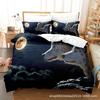 Digital Printing Three-Piece Home Textile Animal Series Bed Sheet Quilt Cover Can Be Ordered
