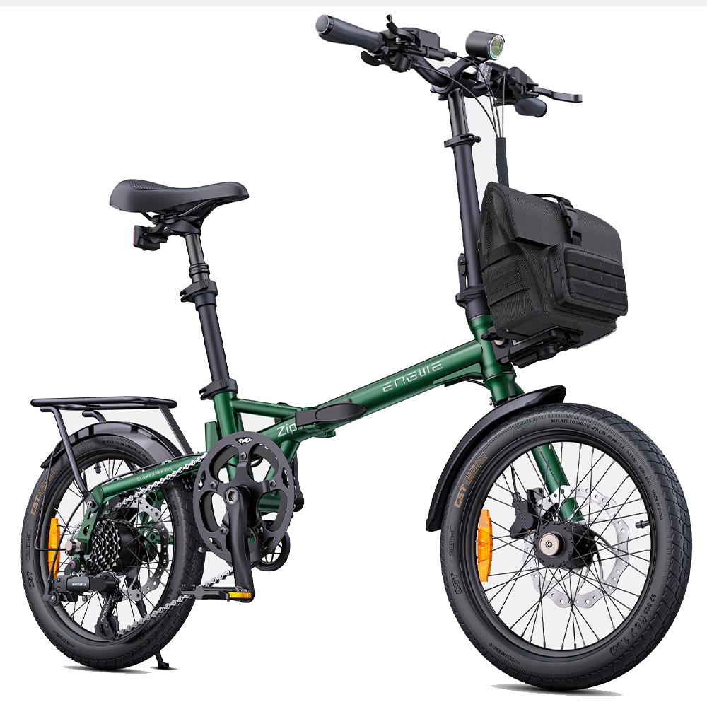 Elektrické kolo Engwe Zip 16" kolo 250W motor Skládací Městské dojíždění Elektrické kolo 36V 10Ah Hydraulické kotoučové brzdy Maximální dojezd 80 km 7 rychlostí
