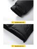Men's Hong Kong Style Autumn/Winter Down Cotton Jacket - Stand Collar, Thickened, Casual, Versatile Outerwear