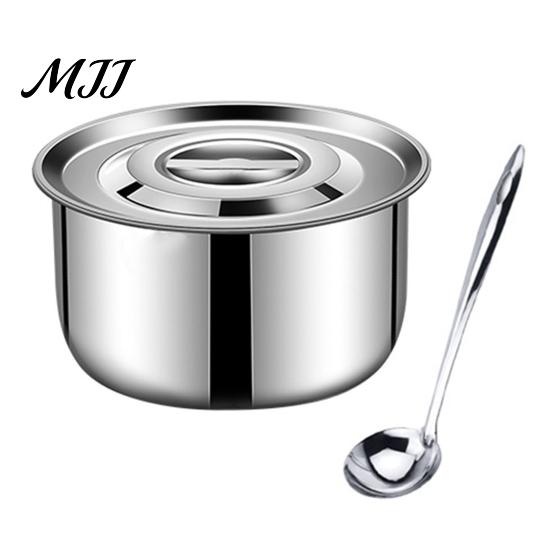 Grease Storage with Lid Bacon Container Strainer Stainless Steel Oil And Fat Separator Handle High Temperature Kitchen Keeper Hot Strain Store