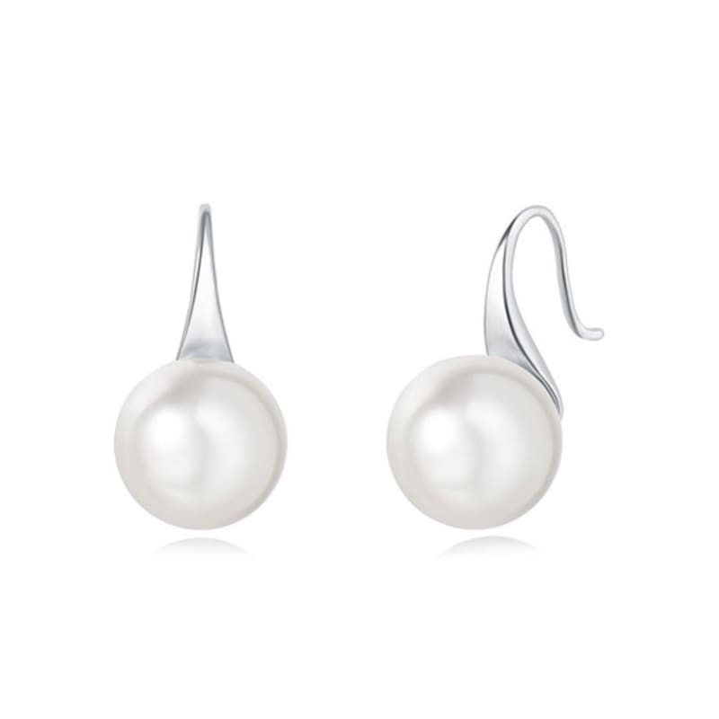 WESTISLAND Pearl Hoop Earrings L_WI5031322