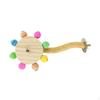 Bird Stick Activity Toy, Rotating Stand for Mynah and Finches