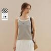 INMAN Women's Halterneck Striped Knit Camisole