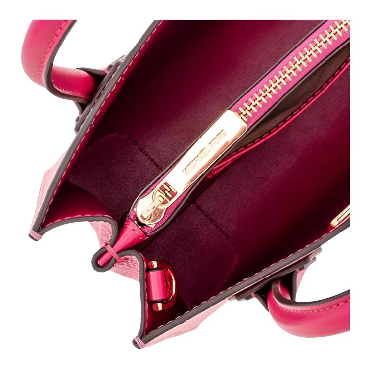 New MICHAEL KORS Mercer Cow Leather Shoulder Bag, Crossbody Bag, Handbag Women's Rose Tea 35S1GM9M2T-986