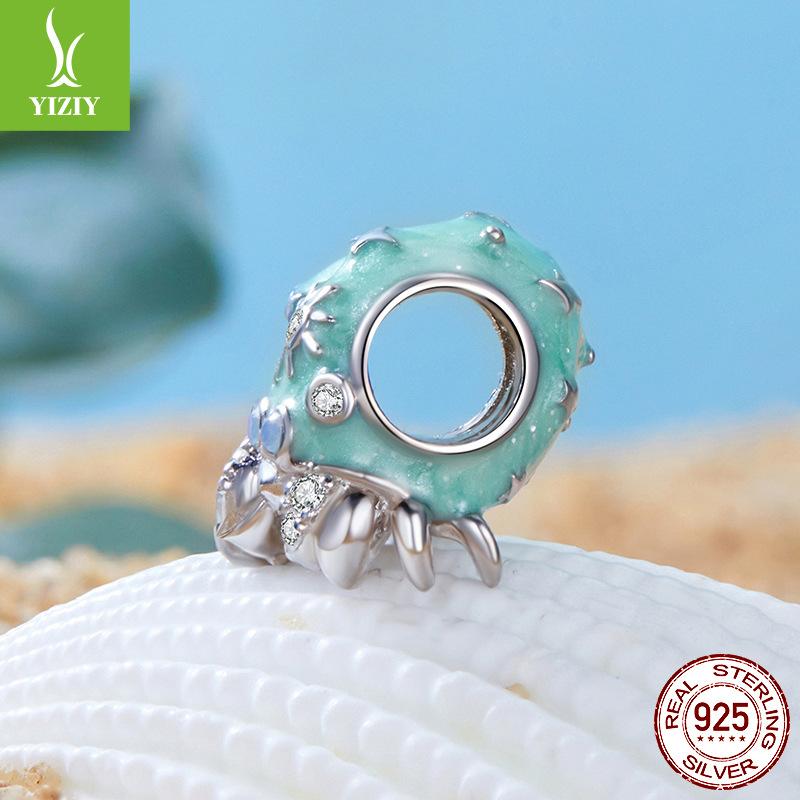 Hermit Crab Beaded Ocean Wind Cute Crab Childlike Quality Light Luxury Creative Diy Bracelet Beads