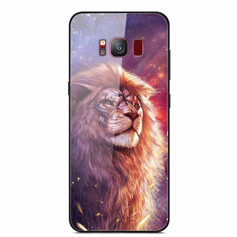 Glass Back Cover For Samsung S8 Plus Phone Case S8Plus Hard Tempered Glass Case For Samsung Galaxy S8 Plus Case S 8 Soft Edge