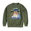 My Neighbour Totoro Unisex Adult Inspired Leafy Scene Sweatshirt