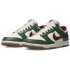 Nike Dunk Low Gorge Green Team Red Pánske tenisky Biela Guma-Stredne-Hnedá FB7160-161