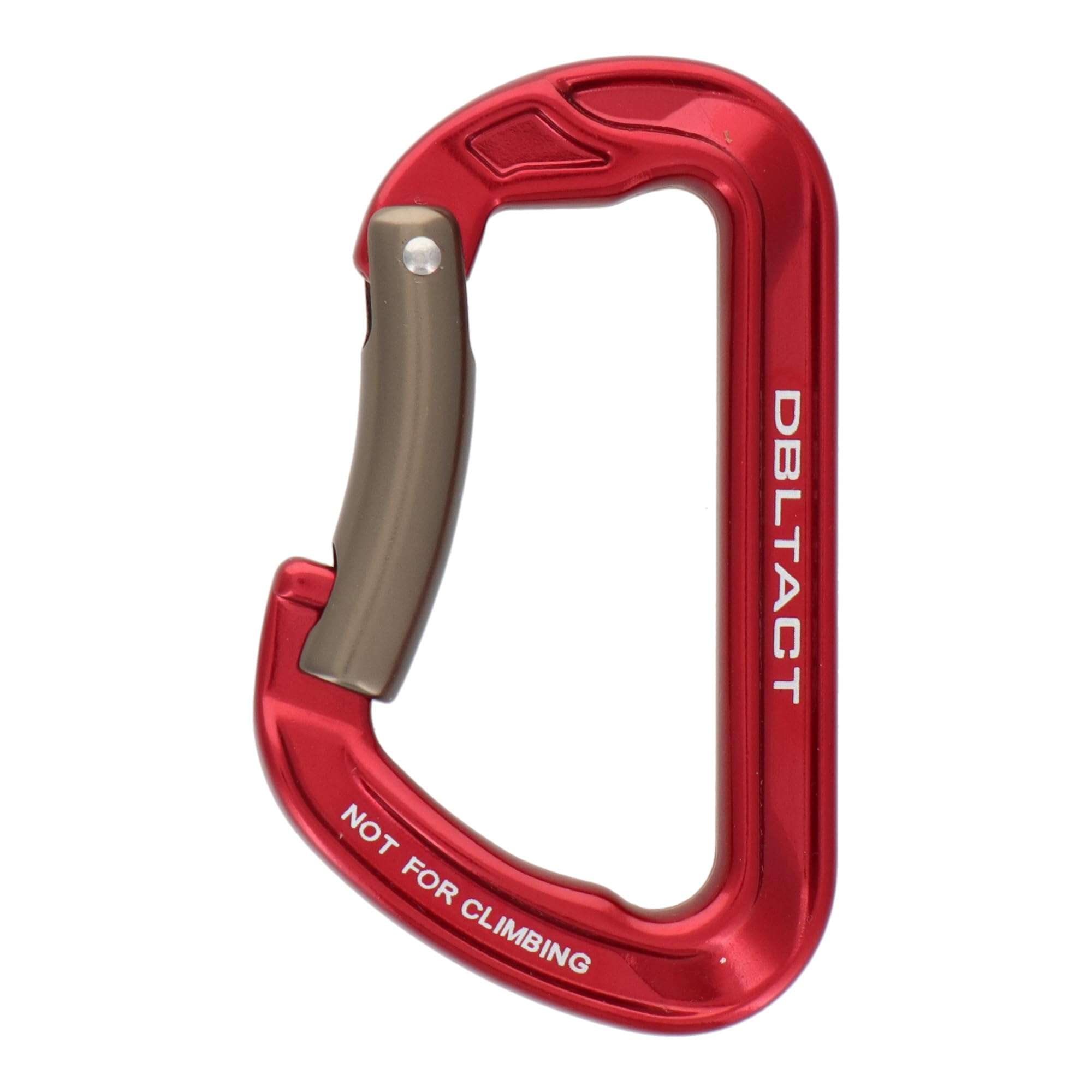 

Sankyo Corporation DBLTACT Aluminum Forged Carabiner Red DT-AKS-R червоний