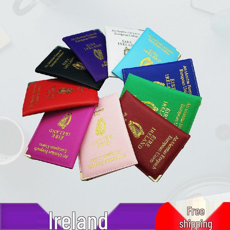 PU Leather Passport Holder: Multi-functional Bi-fold Wallet & Document Organizer with Multiple Color Options
