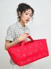 Plzproject Freaky Eyelet Shopper Bag, Red