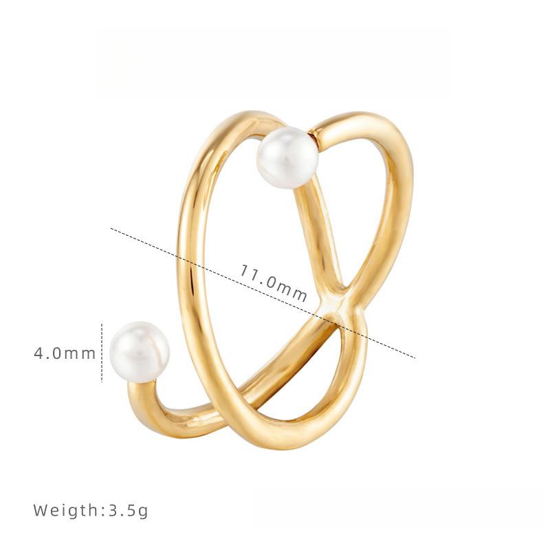 

Художественное чутье, нежный изгиб, персонализированный жемчуг, тот же стиль, разомкнутое кольцо с превосходным дизайном и текстурой 9