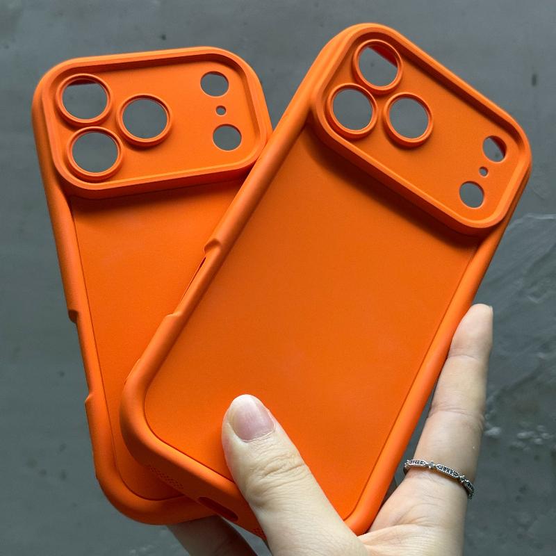 Luxury Soft Candy Liquid Silicone Phone Case For 17 Air 16 15 14 13 12 11 Pro Max 17 Shockproof Bumper Back Cases Cover