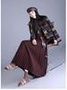 Elegant Mid-Length Wool Pleated Skirt - 2025 Autumn/Winter High-Waisted Slimming Style