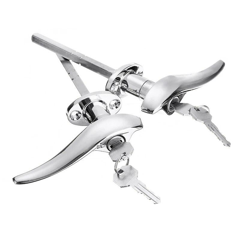 

Стальные запорные ручки для наружной двери автомобиля для Ford Model 40 18, оконные купе, пассажирские 1932, 1933, 1934, аксессуары, внешние детали 1 Pair