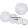 14-inch Sandblasted Snare Drum Head, Drum Rack Kit, 13-inch Small Snare Striking Surface, 18/20/22-inch White Bass Drum Head