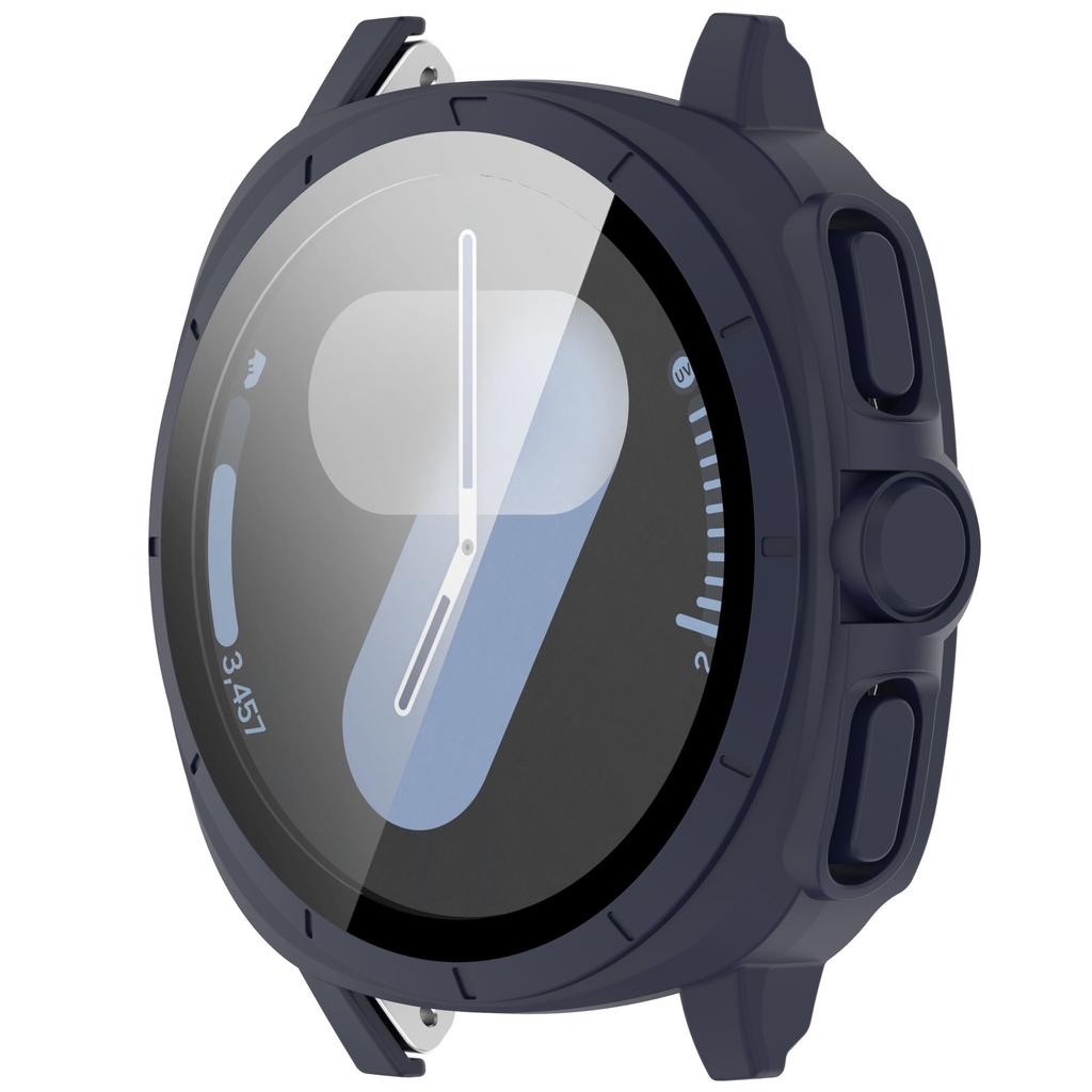 Für Samsung Galaxy Watch 7 40mm/44mm Bumper Vollabdeckung Displayschutz Stoßfeste Hülle+Displayschutz Kratzfest Fallschutz