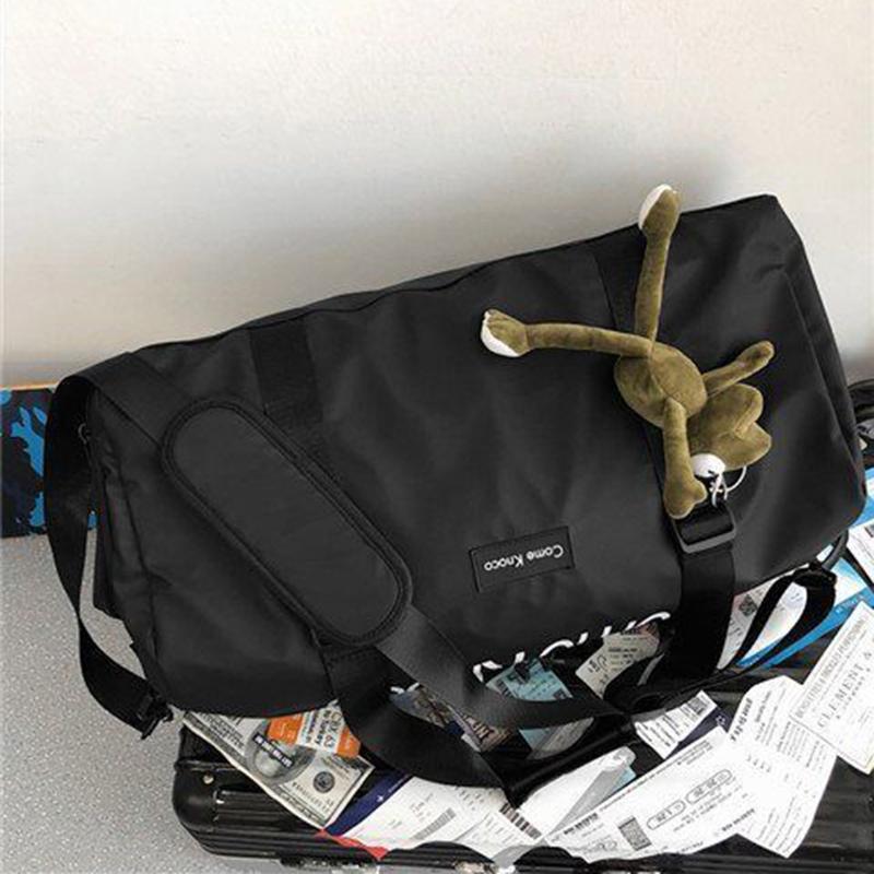 Dry and Wet Separation Sports Fitness Bag Short Distance Travel Bag Male Large Capacity Handheld Student Travel Luggage Bag Female