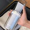2-in-1 Travel Toothbrush Holder Cup 2-In-1 Wash Storage Transparent Design Suitable for School Outing Camping