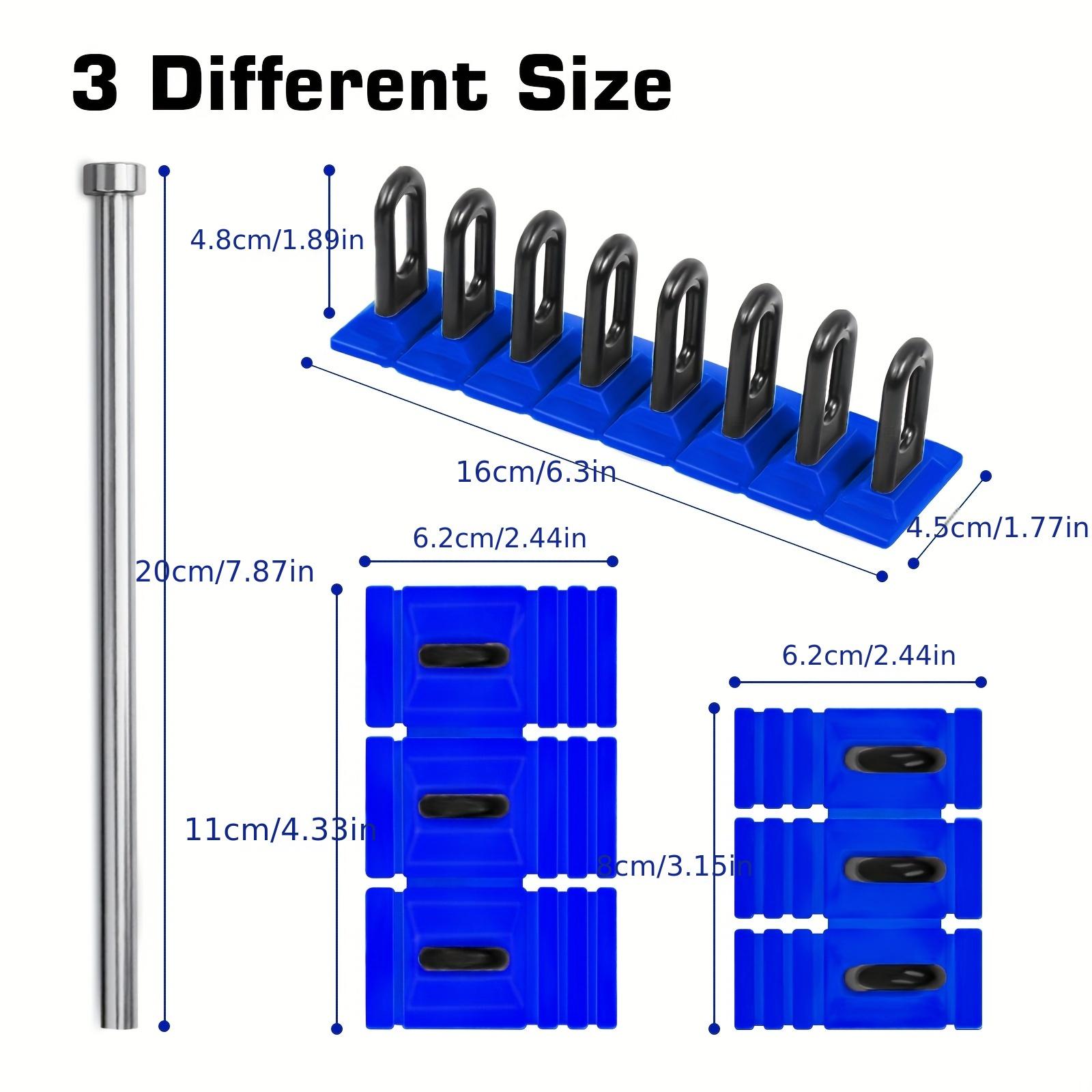 

1 Набор для удаления вмятин - Беспокрасочное удаление вмятин с клеевыми присосками и синими ручками 1set синий