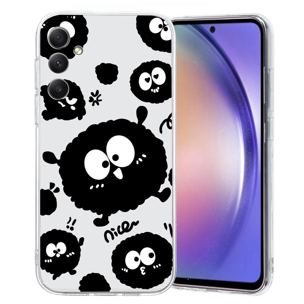 For Samsung Galaxy S24 FE Case Soft TPU Pattern Printing Slim Phone Cover