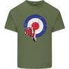 MOD Scooter Motorcycle Motorbike Unisexs Light Cotton TShirt