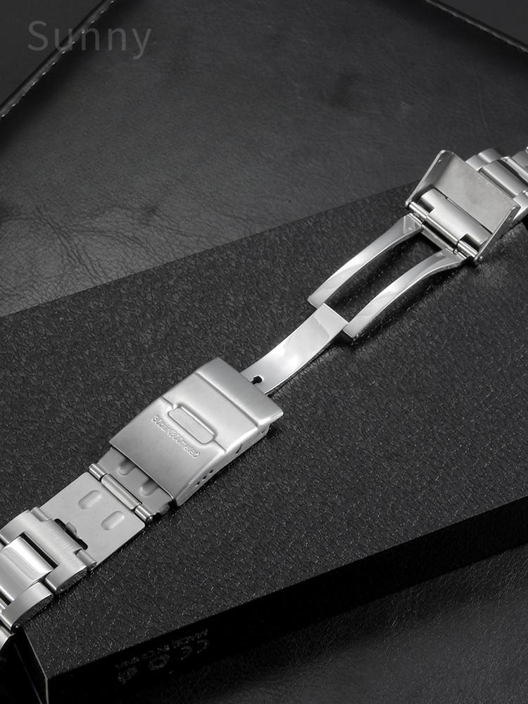 Per Longines Conquest Cinturino da immersione anallergico 21mm L3.781.4 Fibbia pieghevole Uomo L3.782.4 L3.740 con cinturino di ricambio