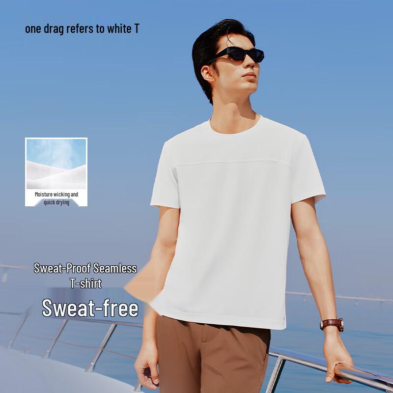 

Muzhi Bai Xiao T Seamless Quick-Dry Graphic T-Shirt M