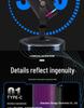 מיקרופון קונדנסר USB RGB לסטרימינג, גיימינג והקלטה