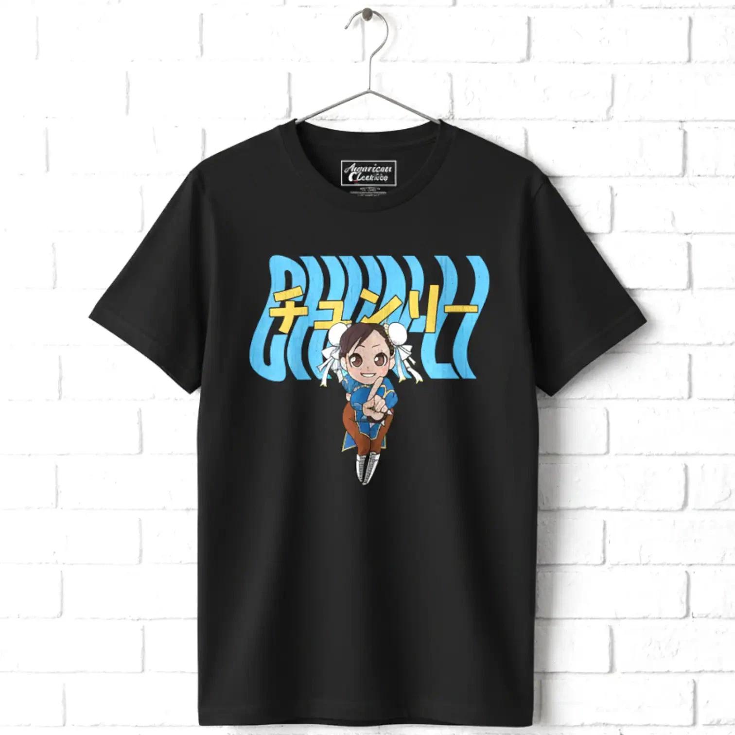 Street Fighter Chun-Li Chibi Men s T Shirt XL