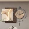 Bedrooms Led Clock Wall Art Mural Fashion Creative Aesthetic Interior Simple Wall Watch Big Size Luxury Wanduhr Room Decorations