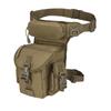 Herren Taktische Drop-Leg-Tasche Multifunktionale Hüfttasche Verstellbarer Oberschenkelgurt Wandern Sport Radfahren Wasserdichte Nylon Campingtasche