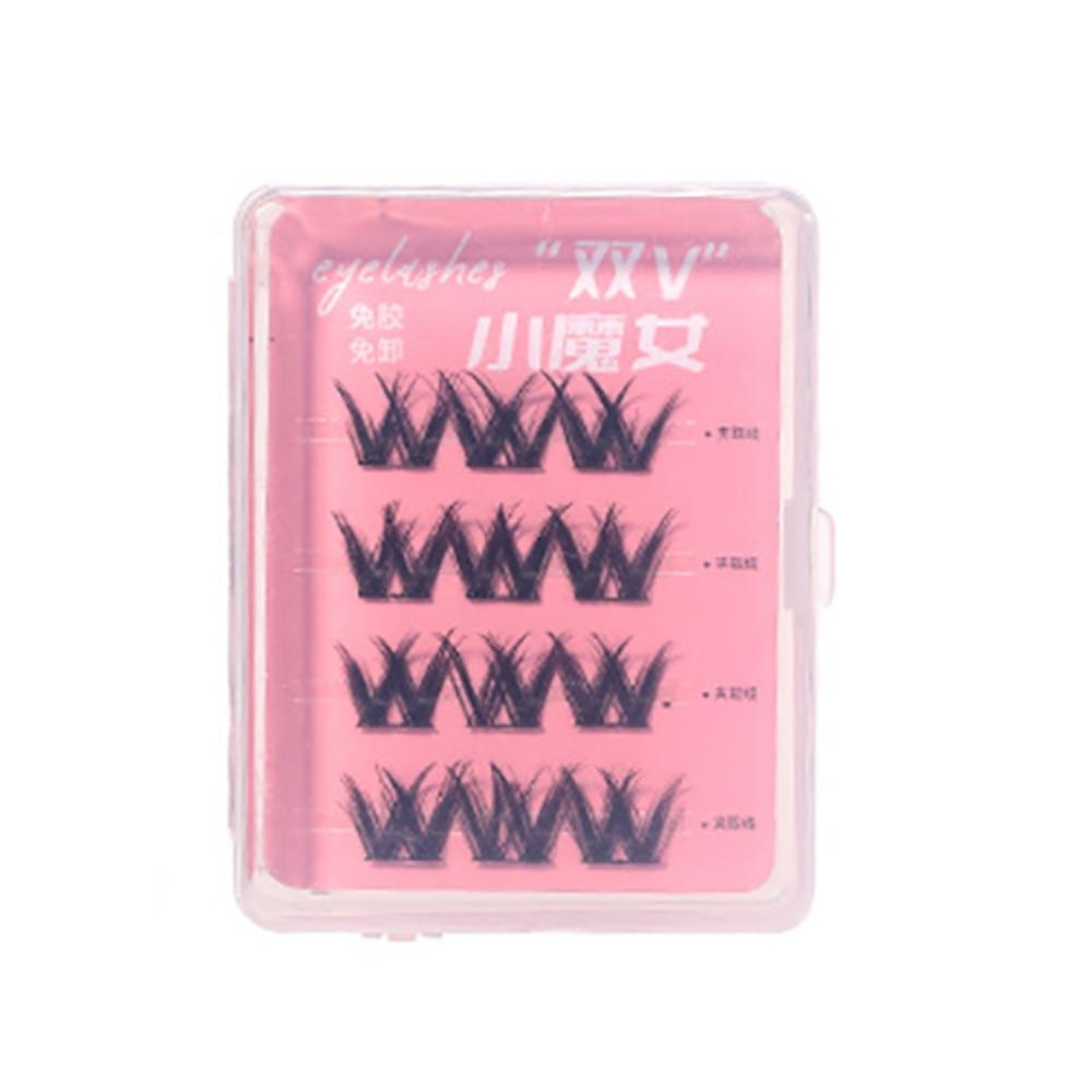Makeup Adhesive False Eyelashes Sweet Glue Free Fake Lashes False Eyelash Clusters  Makeup Tool