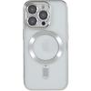 iPhone 14 Pro Case, Electro MagSafe, Silver + Screen Protector