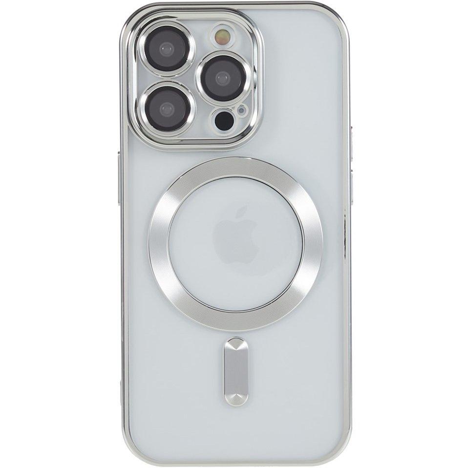 iPhone 14 Pro Case, Electro MagSafe, Silver + Screen Protector
